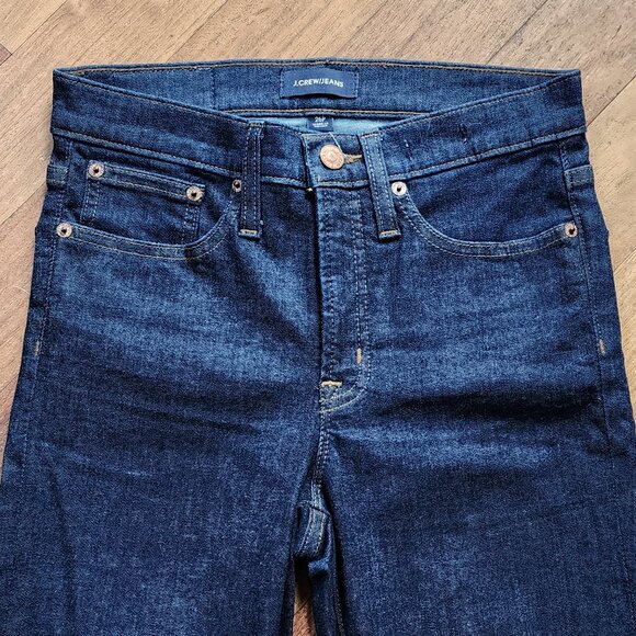 NWOT J. Crew Dark Wash Skinny Jeans Size 26 Petite - Picture 6 of 16